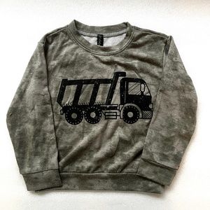 Pixie Lane Tie Dye Truck Crewneck Pullover